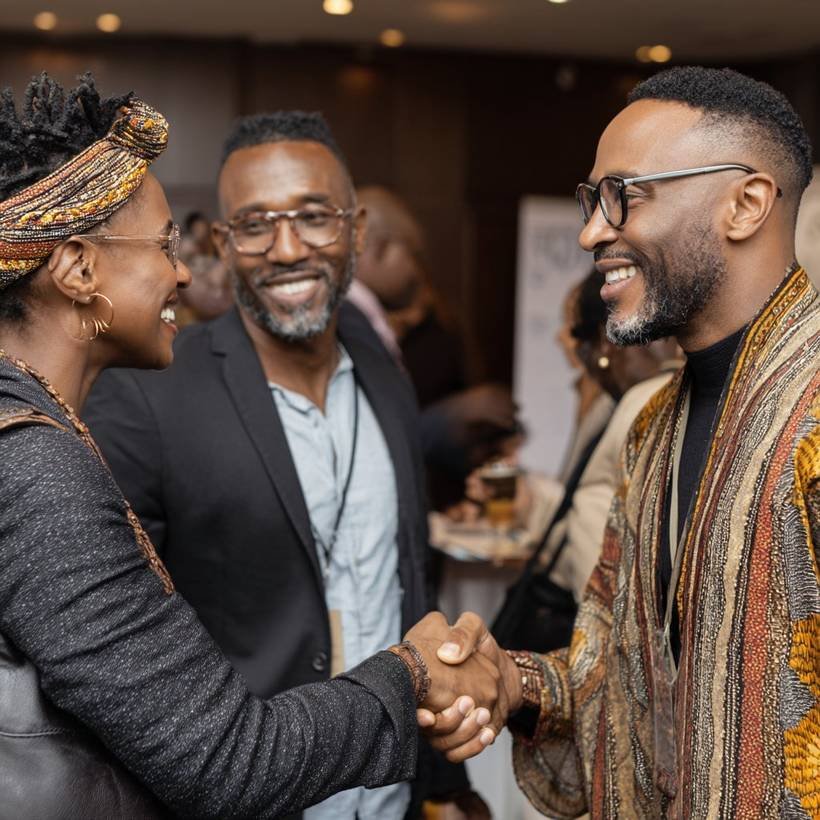 Pan-African professionals connecting